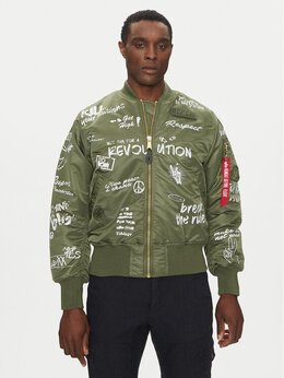 Alpha Industries: Зелёная куртка 