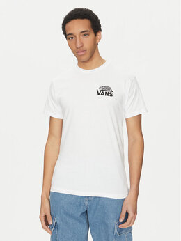 Vans: Белая футболка 
