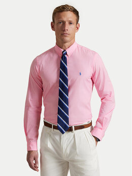 Polo Ralph Lauren: Розовая рубашка 