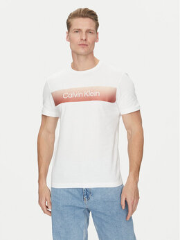 Calvin Klein: Белая футболка 