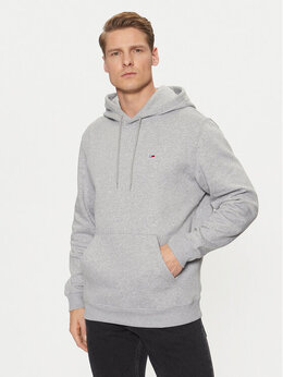 Tommy Jeans: Серая толстовка 