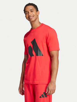 Adidas: Красная футболка  Essentials