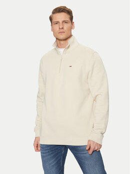 Tommy Jeans: Бежевая толстовка 