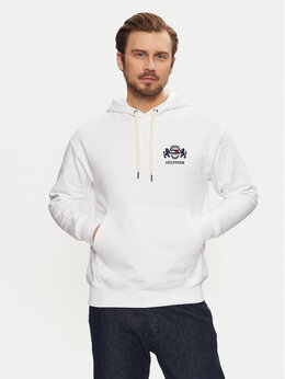 Tommy Hilfiger: Белая толстовка 