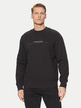 Calvin Klein Jeans: Чёрная толстовка 