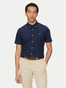 Polo Ralph Lauren: Синяя рубашка 