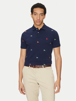 Polo Ralph Lauren: Синяя рубашка 