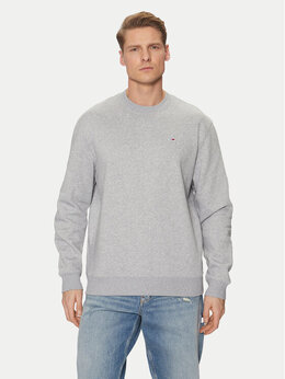 Tommy Jeans: Серая толстовка 