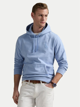 Polo Ralph Lauren: Голубая толстовка 