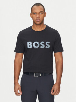 BOSS: Синяя футболка 