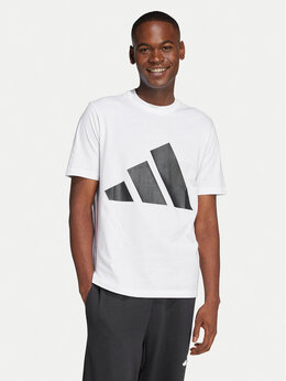 Adidas: Белая футболка  Essentials
