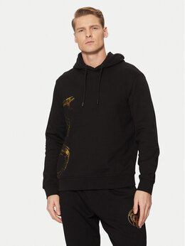 Armani Exchange: Чёрная толстовка 