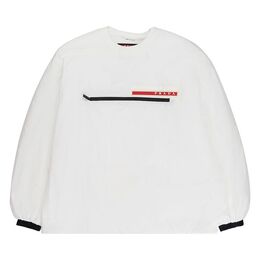 Prada: Белый свитер 