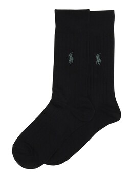 Polo Ralph Lauren: Чёрные носки 