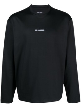 Jil Sander: Футболка с длинным рукавом 