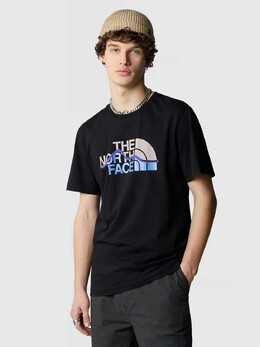 The North Face: Чёрная футболка  Mountain Line