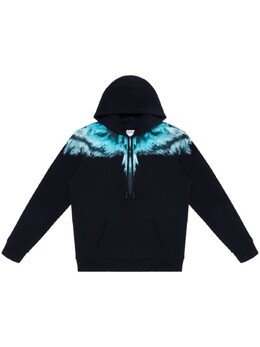Marcelo Burlon County Of Milan: Чёрная толстовка 