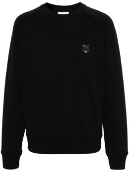 Maison Kitsuné: Чёрная толстовка 