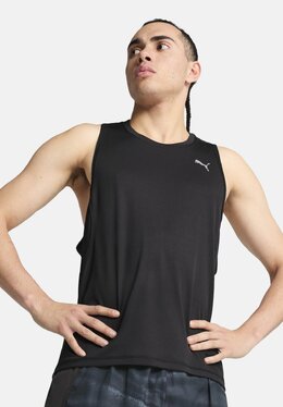 PUMA: Чёрная футболка  Run