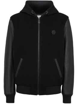 Philipp Plein: Куртка  Skull с капюшоном