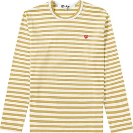 Comme Des Garçons Play: Футболка в полоску 