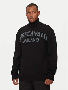 Just Cavalli: Чёрный свитер 