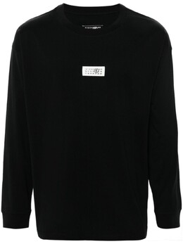 MM6 Maison Margiela: Футболка с длинным рукавом 