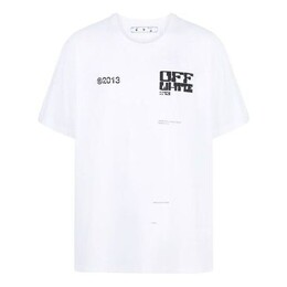 Off-White: Футболка с коротким рукавом 