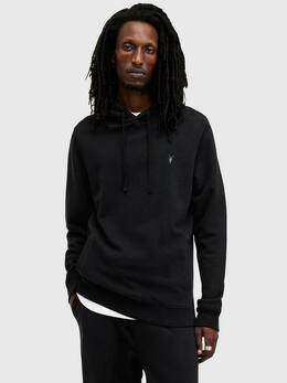Allsaints: Толстовка  Raven с капюшоном