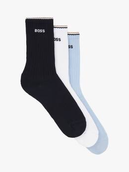 Hugo Boss: Голубые носки 
