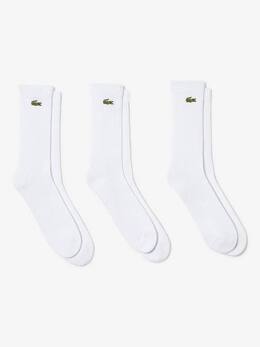 Lacoste: Белые носки 