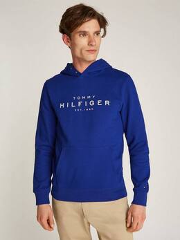 Tommy Hilfiger: Голубая толстовка 