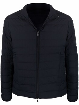 Emporio Armani: Синий пуховик 
