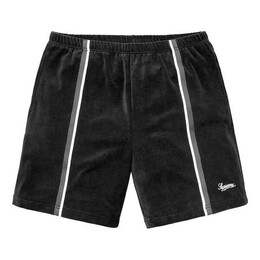 Supreme: Шорты  Warm Up из велюра