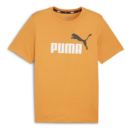 PUMA: Оранжевая футболка  Ess