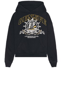 Rhude: Чёрная толстовка 
