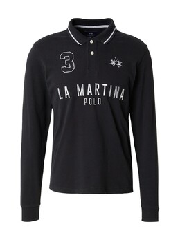 La Martina: Чёрный свитшот 