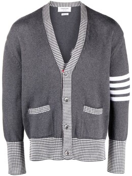 Thom Browne: Серый кардиган  Hector Icon