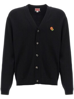 Kenzo: Чёрный кардиган 