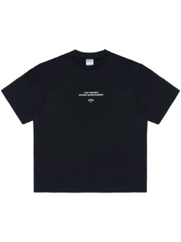 Marcelo Burlon County Of Milan: Чёрная футболка 