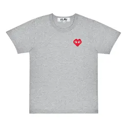 Comme Des Garçons Play: Красная футболка 