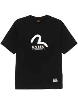 Evisu: Чёрная футболка 