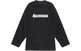 Balenciaga: Свитшот с принтом 