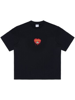 Marcelo Burlon County Of Milan: Чёрная футболка 