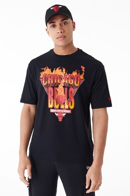 NEW ERA: Хлопковая футболка  Chicago Bulls