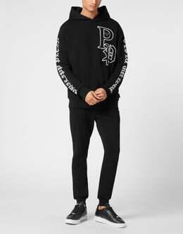 Philipp Plein: Толстовка  Gothic Plein с капюшоном