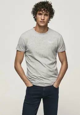 Pepe Jeans: Серая рубашка 
