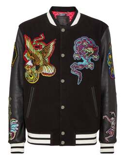 Philipp Plein: Кожаная куртка 