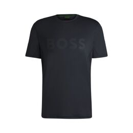 BOSS: Тёмная футболка 