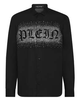 Philipp Plein: Чёрная рубашка  Gothic Plein